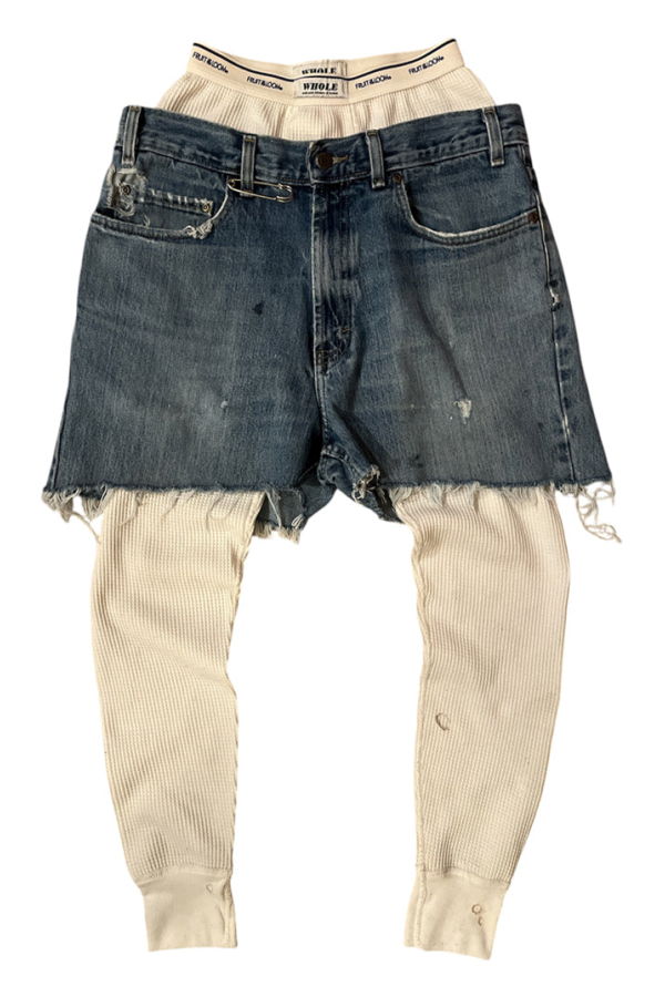 WHOLE Thunder Kiss '65 Set - Off-White/Denim