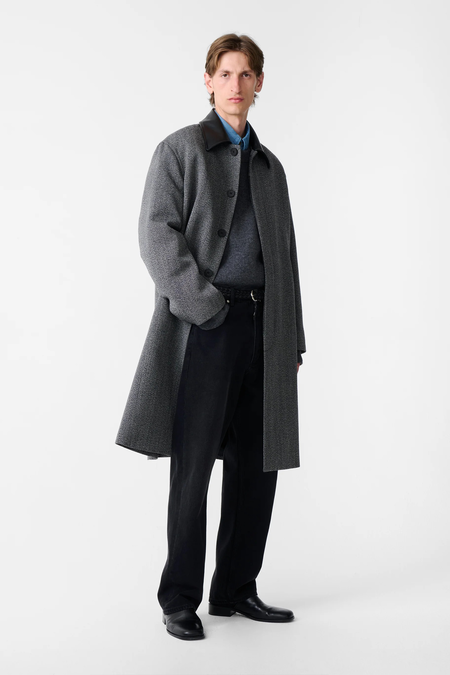 Studio Nicholson Maste Coat - Tarmac | Garmentory