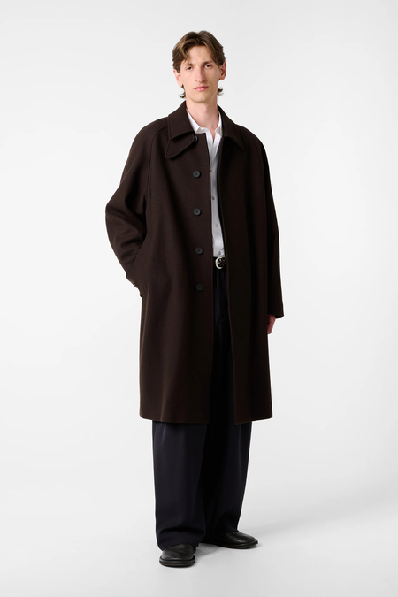 Studio Nicholson Maste Coat - Tarmac | Garmentory