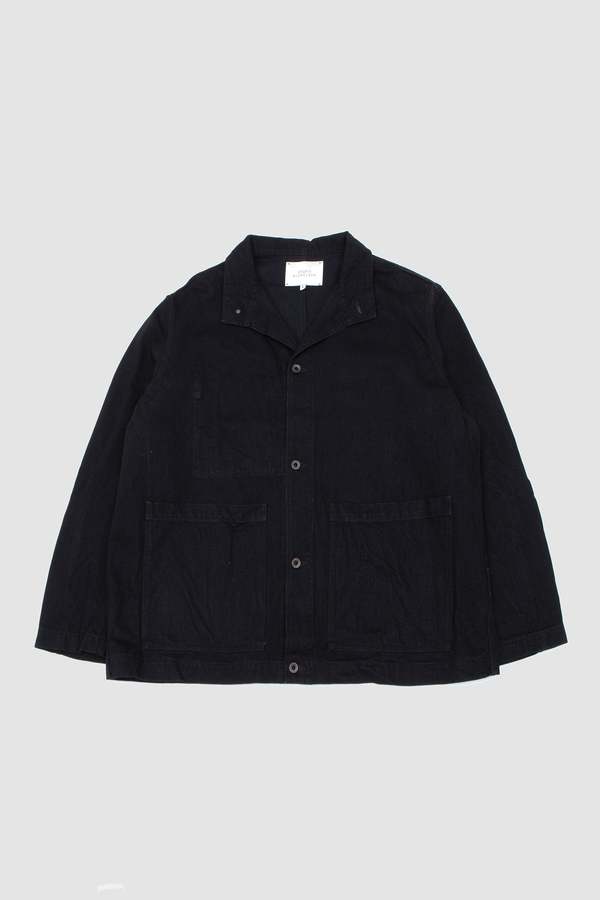 Studio Nicholson District Crinkle Denim Jacket