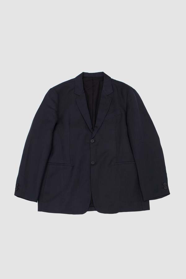 Studio Nicholson Roversi 2 Button Linen Jacket