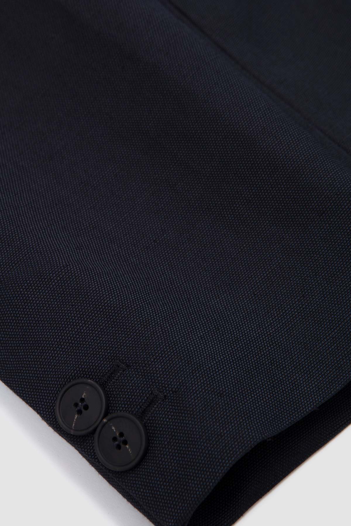 Studio Nicholson Roversi 2 Button Linen Jacket - Image 7 of 8