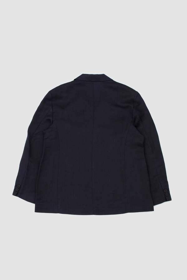 Studio Nicholson Roversi 2 Button Linen Jacket