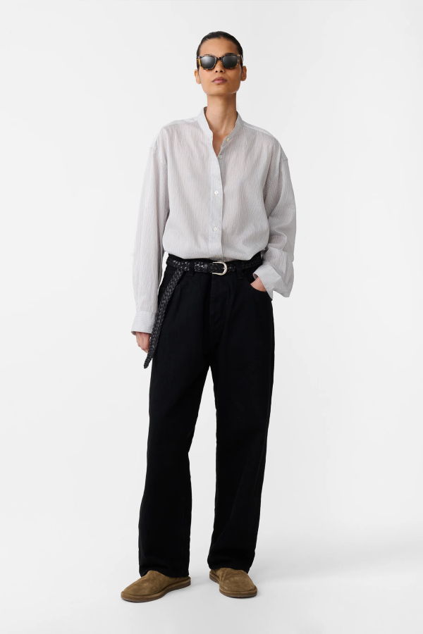 Studio Nicholson Seb Crinkle Denim Jean