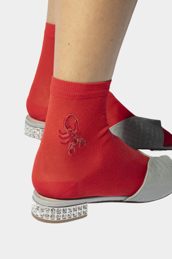 Maria La Rosa Zodiac Socks - Scorpio