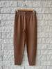 Varley The Slim Zip Hem Pant 26 - Golden Bronze Marl - Thumbnail 1