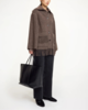 By Malene Birger Boloune Coat - Brown - Thumbnail 2