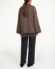 By Malene Birger Boloune Coat - Brown - Thumbnail 3