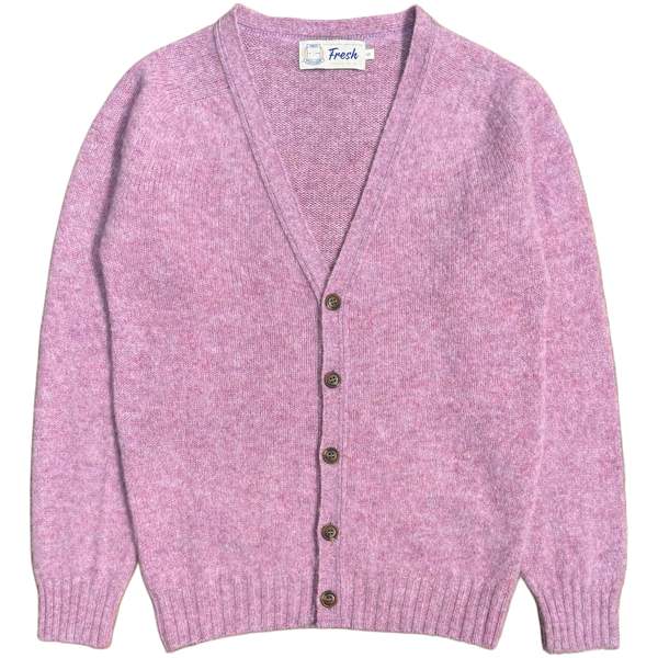 Fresh Dave Shaggy Shetland Wool Cardigan