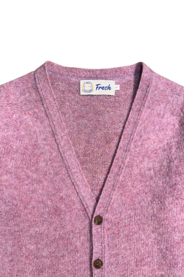 Fresh Dave Shaggy Shetland Wool Cardigan