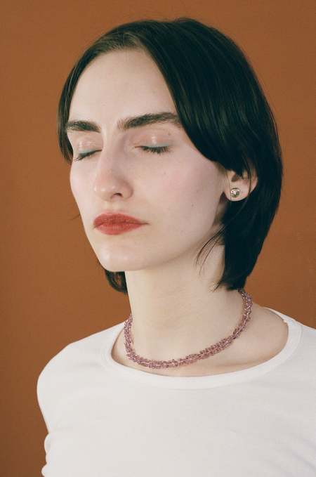 SISI JOIA Caillou Necklace, Grenat | Garmentory