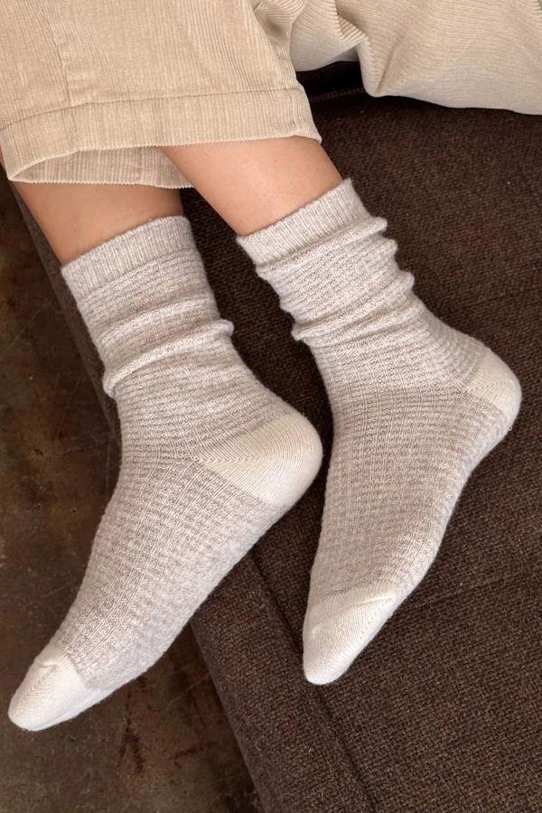 Le Bon Shoppe Wool Waffled Socks