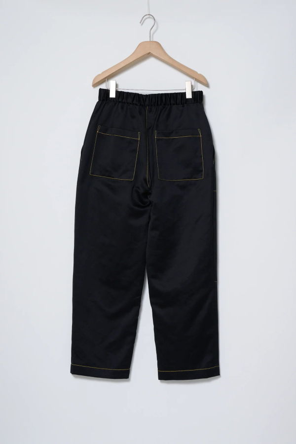 Kas Maria Sateen Workpant Pants - Black