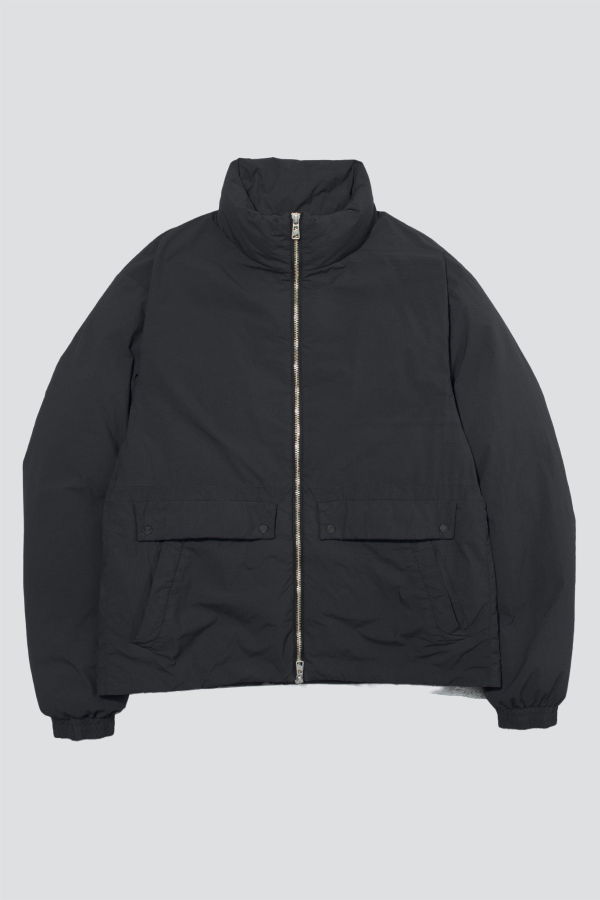 F/CE Black Garment Dye Down Jacket
