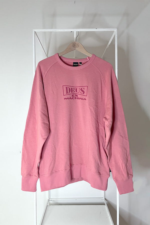 Deus Ex Machina Jethro Crew Sweatshirt - Lantana