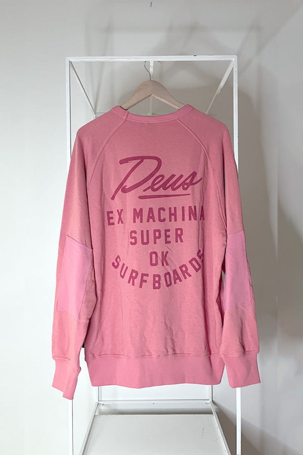 Deus Ex Machina Jethro Crew Sweatshirt - Lantana