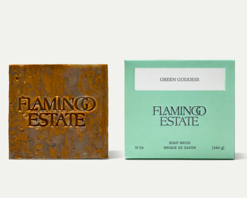 Flamingo Estate Green Goddess Soap Brick