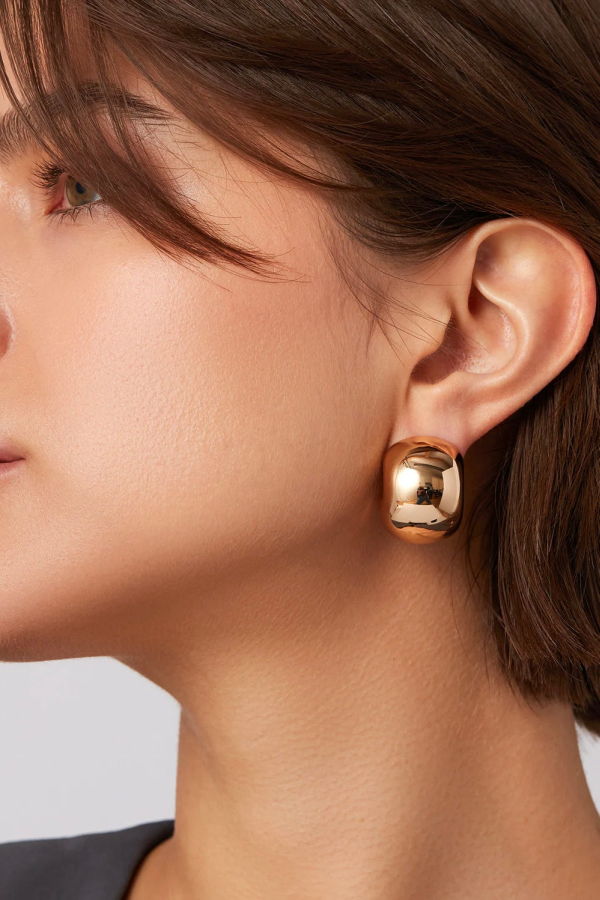 Jenny Bird Gemma Hoops Earrings - Gold