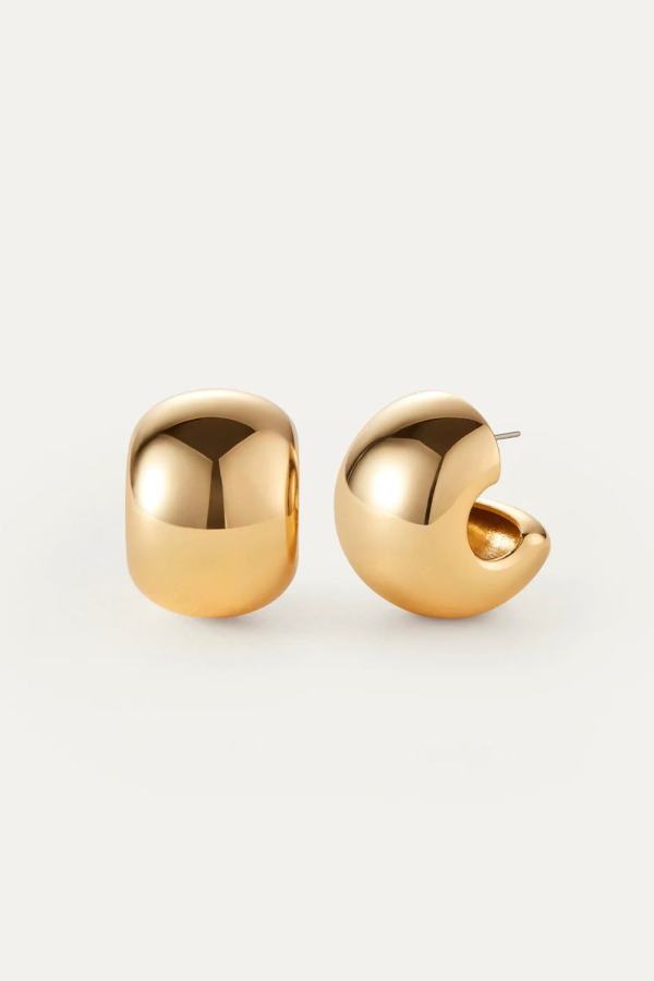 Jenny Bird Gemma Hoops Earrings - Gold