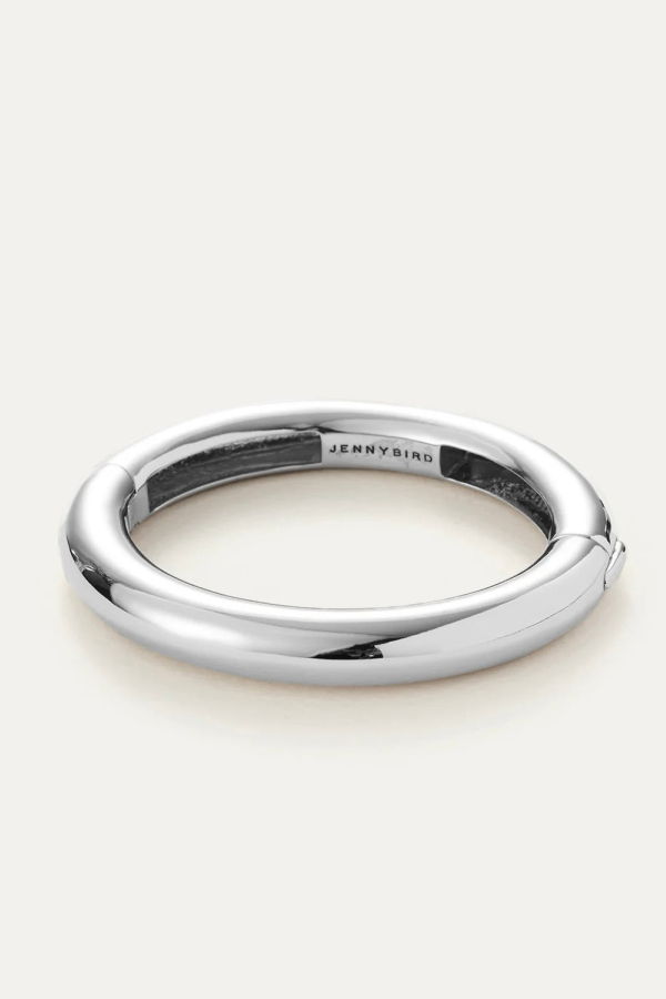 Jenny Bird Gia Mega Bangle - Silver