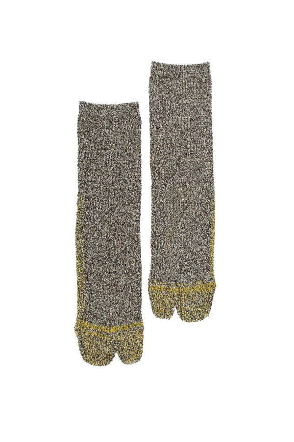 Nodal Cotton Silk Socks