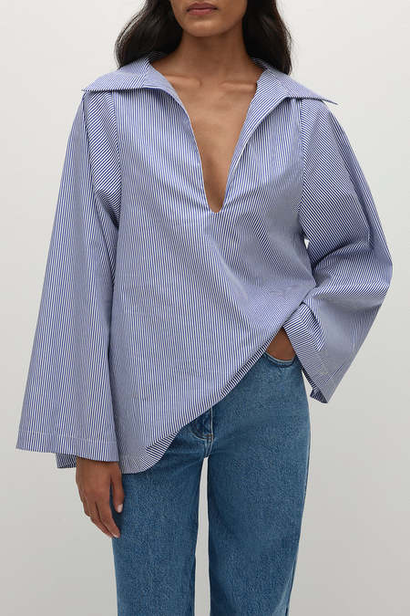 CARO CHIA Artois Top - Grey | Garmentory