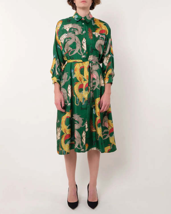 La Prestic Ouiston Pretty Mom Dress - Green