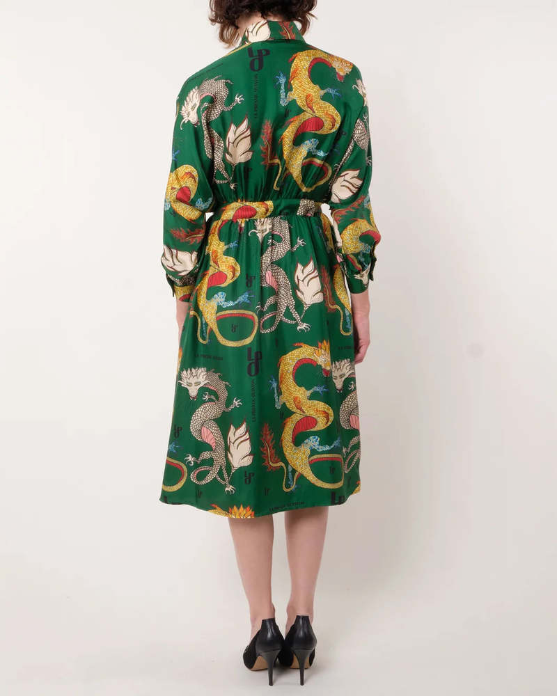 La Prestic Ouiston Pretty Mom Dress - Green