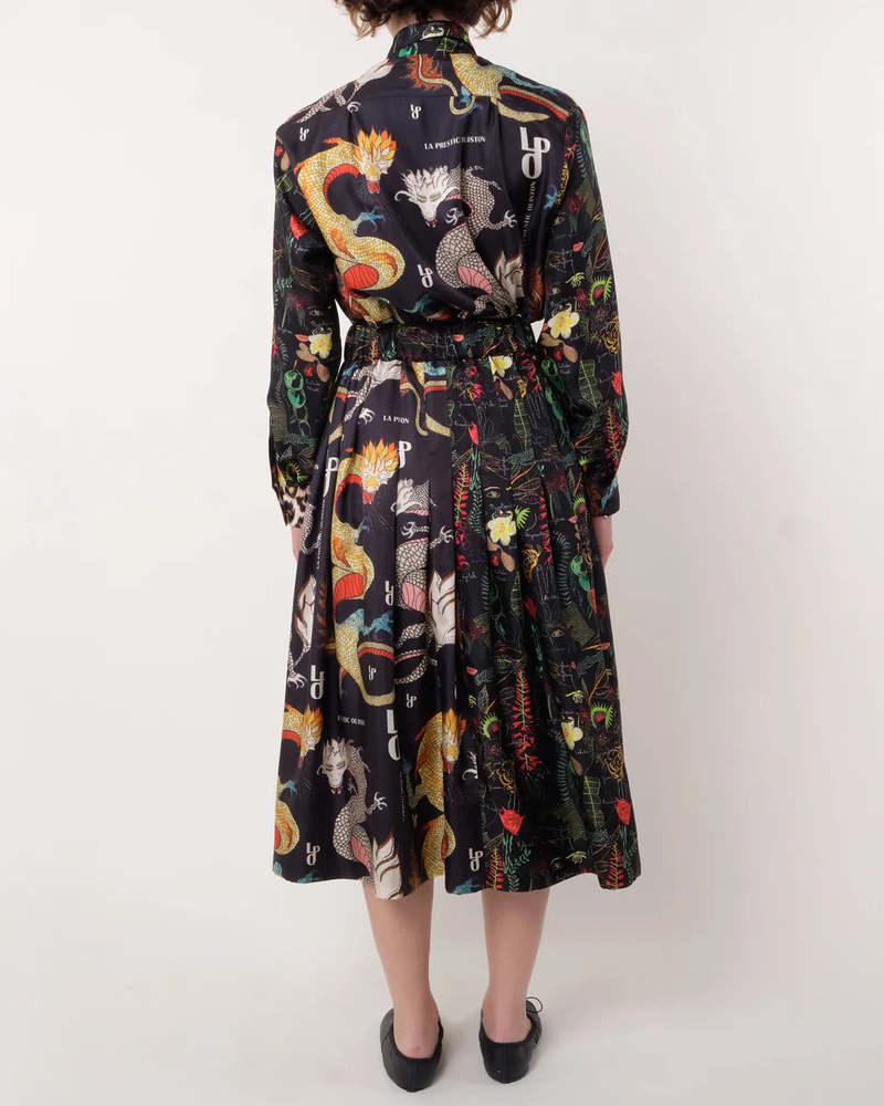 La Prestic Ouiston Venise Skirt - Black