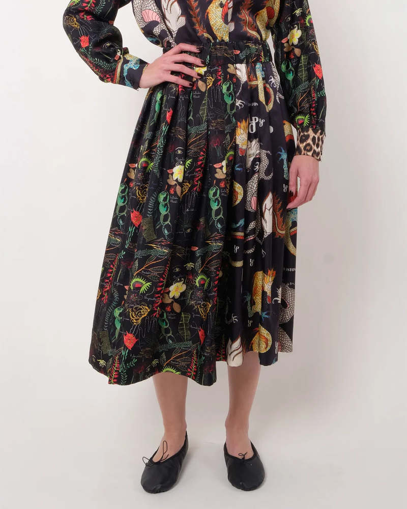 La Prestic Ouiston Venise Skirt - Black