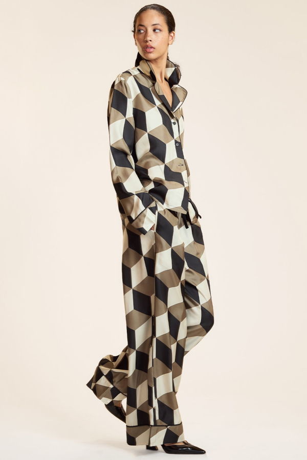 Cynthia Rowley Art Deco PJ Pants