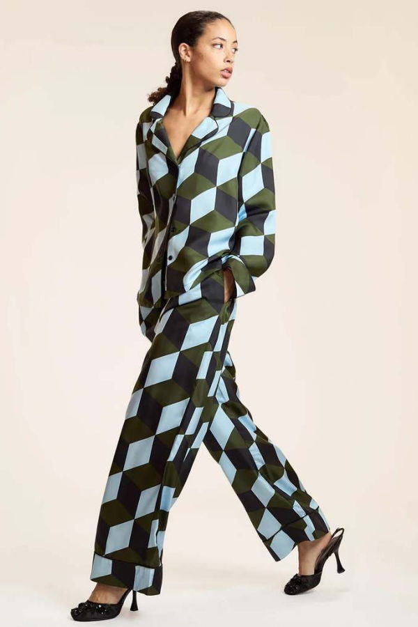 Cynthia Rowley Art Deco PJ Pants