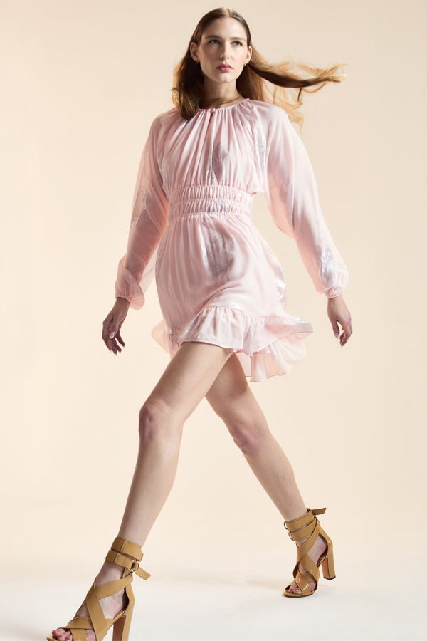 Cynthia Rowley Elizabeth Mini Dress - Pink