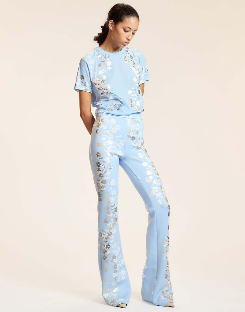 Cynthia Rowley Foil Printed Tee - Blusil