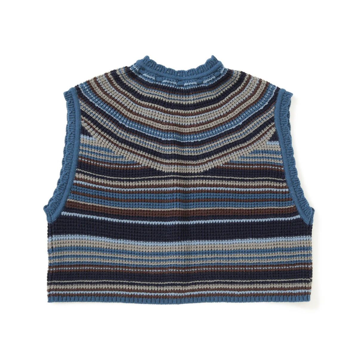 Beams Boy Multi Stripe Vest - Image 3 of 8