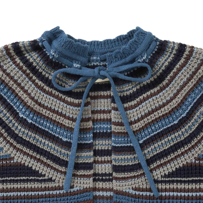 Beams Boy Multi Stripe Vest