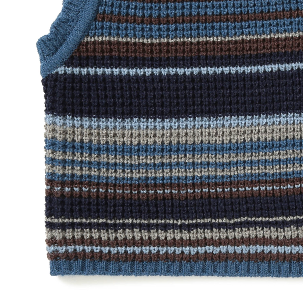 Beams Boy Multi Stripe Vest - Image 5 of 8