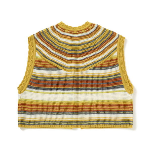 Beams Boy Multi Stripe Vest