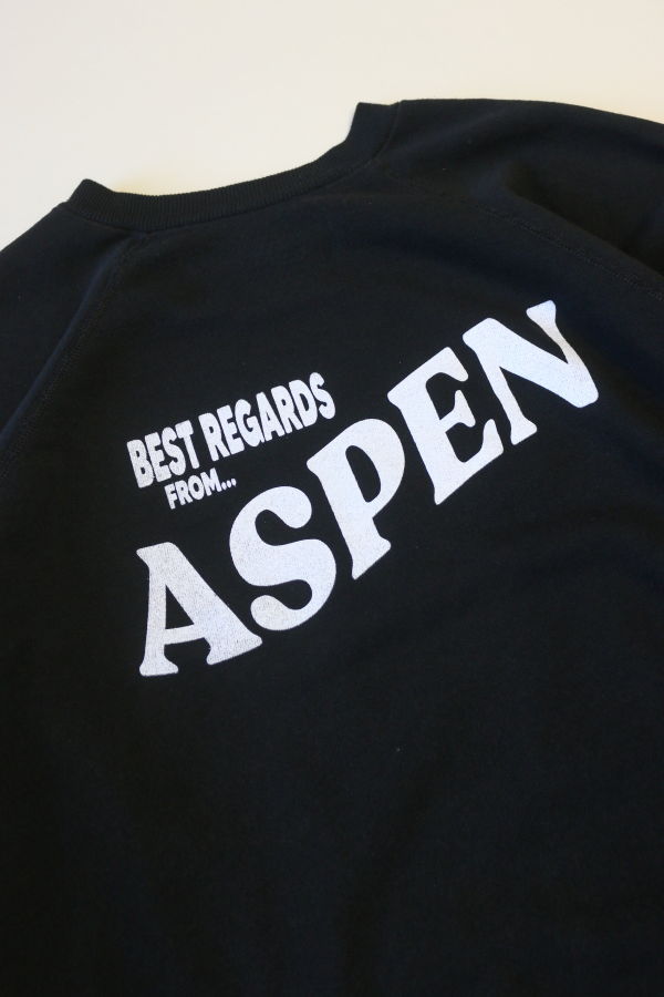 Best Regards - Upcycled Destination Goods Aspen Postcard Sweatshirt