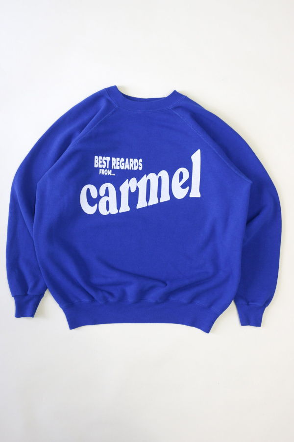 Best Regards - Upcycled Destination Goods Carmel Postcard Sweatshirt