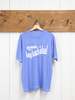 Best Regards - Upcycled Destination Goods Long Beach Island Postcard Tee - Royal Blue - Thumbnail 3