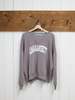 Best Regards - Upcycled Destination Goods Weathered Amagansett Varsity Sweatshirt - Rosewood - Thumbnail 1