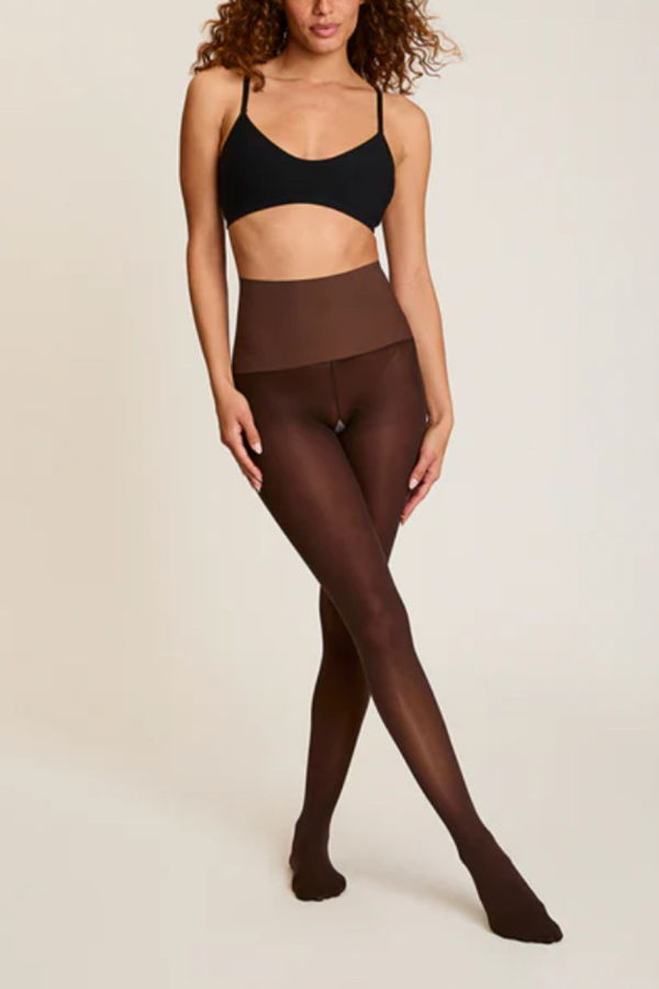 Commando Semi Opaque Tight - Espresso