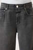 Closed Jazzie Cropped Barrel Jean - Gray - Thumbnail 2
