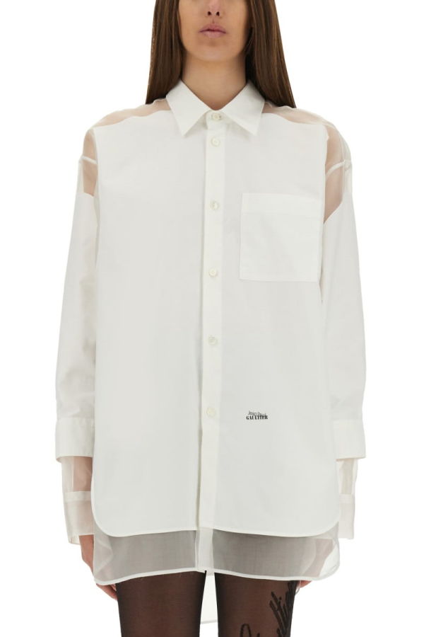 Jean Paul Gaultier The Petit Grand Shirt - White