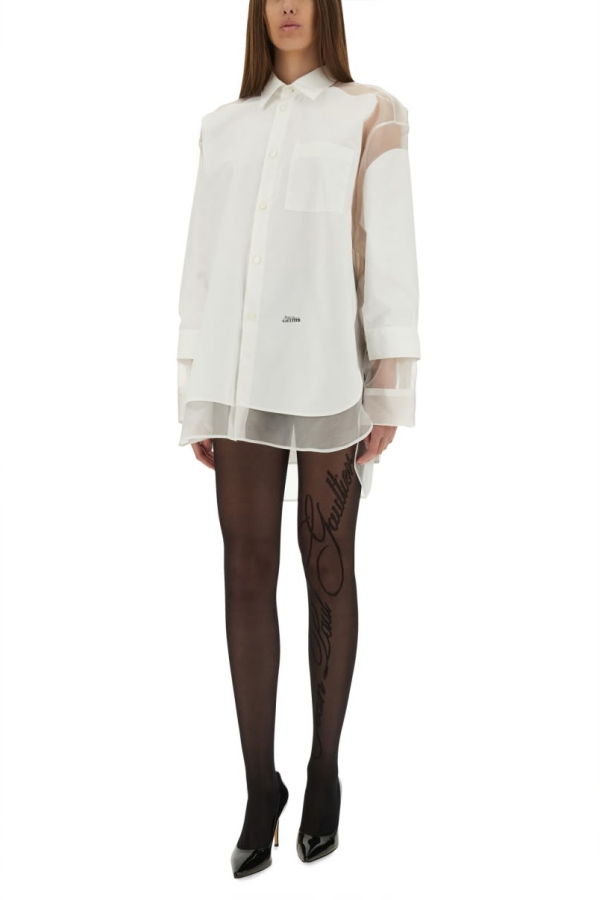 Jean Paul Gaultier The Petit Grand Shirt - White