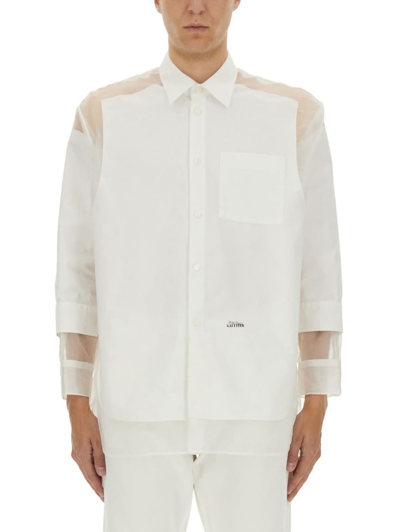 Jean Paul Gaultier The Petit Grand Shirt - White