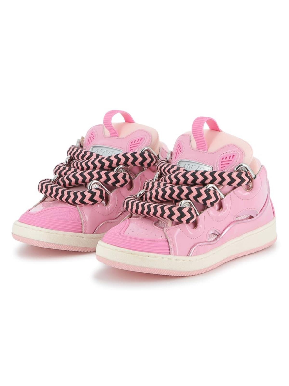 KIDS Lanvin Sneaker - Pink - Image 2 of 5