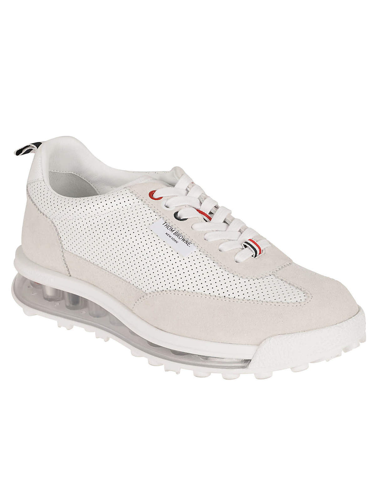 Thom Browne Runner Lace Loops Sneakers - White - Image 2 of 3