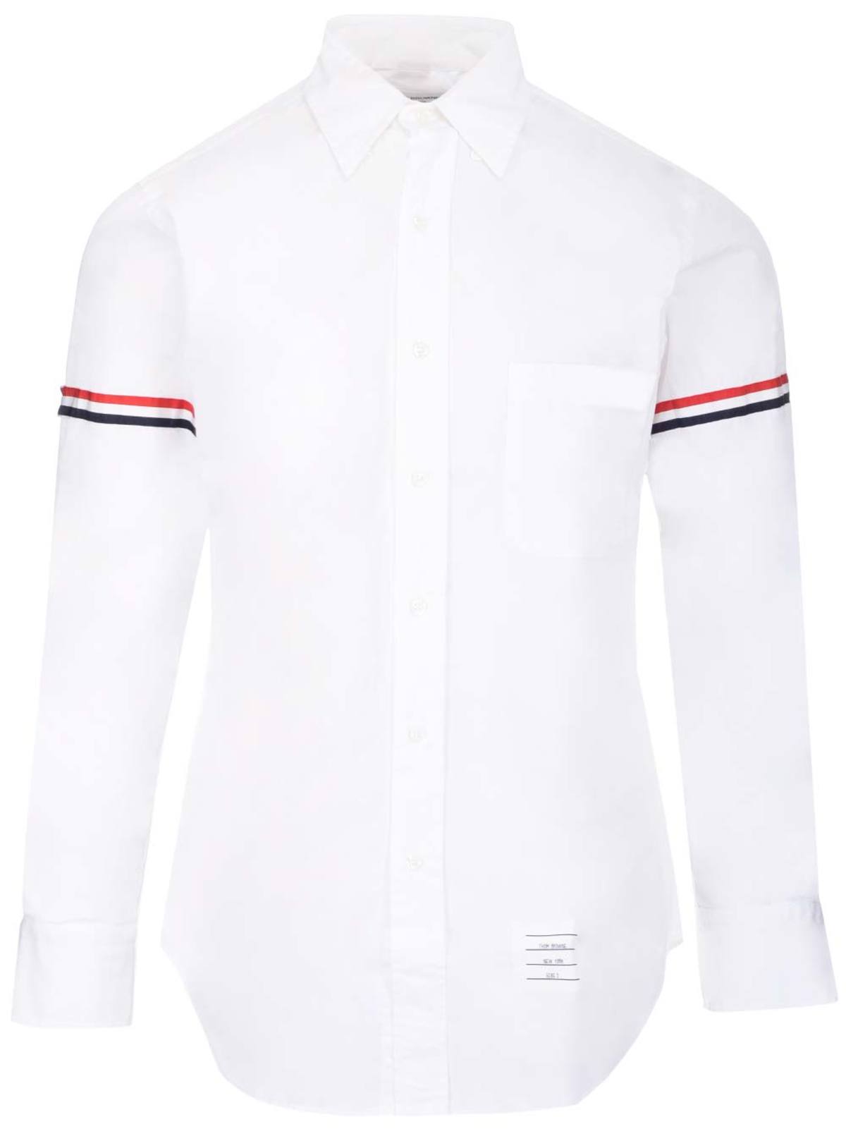 Thom Browne White Shirt - Shirt - White - Image 1 of 4